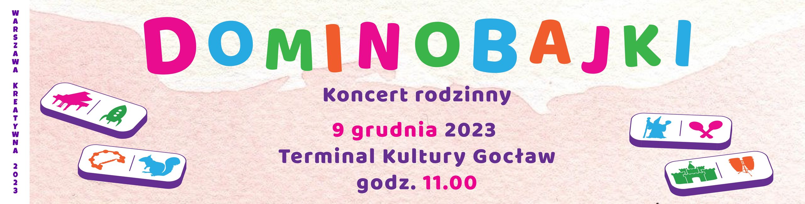 WK DOMINOBAJKI 2023 - baner do zapisów 9.12 WK DOMINOBAJKI 2023 - baner do zapisów 9.12