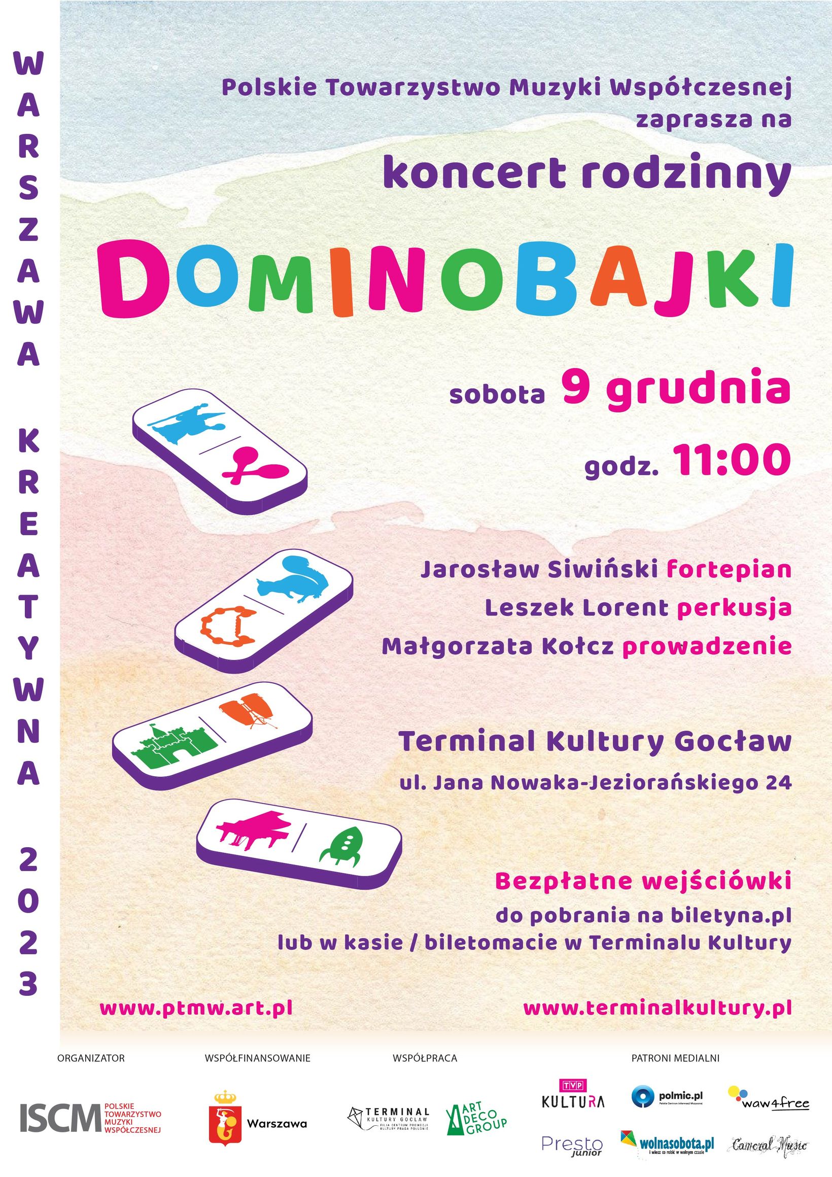 WK DOMINOBAJKI 2023 - plakat 9.12 w. 2 WK DOMINOBAJKI 2023 - plakat 9.12 w. 2