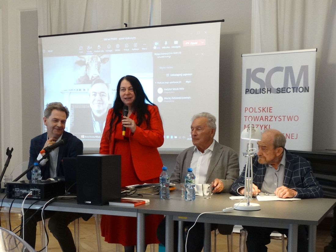 01 1100 DSC09572 Jacek Rogala, Anna Dorota Władyczka, Zygmunt Krauze i Adam Sławiński fot. Iza Kobylańska