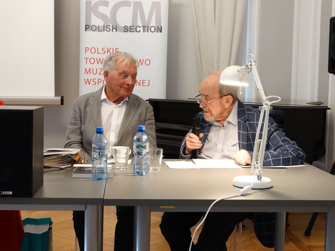 06 DSC09609 Zygmunt Krauze i Adam Sławiński fot. Iza Kobylańska