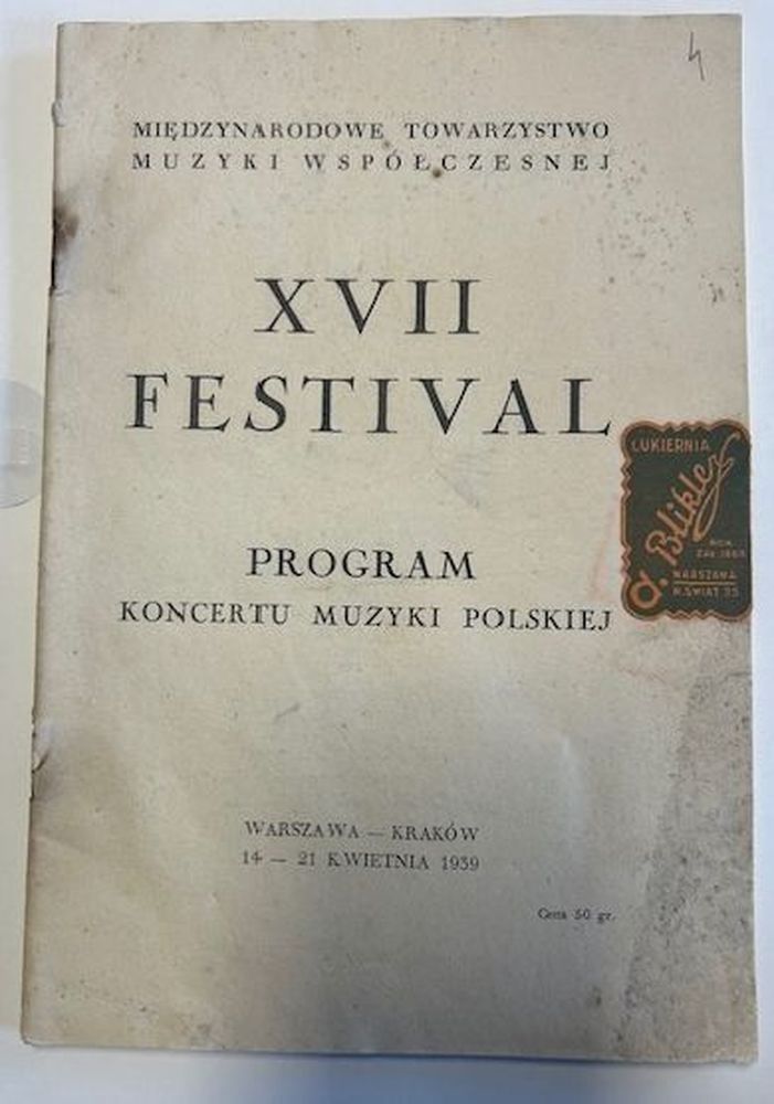 XVII festiwal MTMW - koncert muzyki polskiej XVII festiwal MTMW - koncert muzyki polskiej