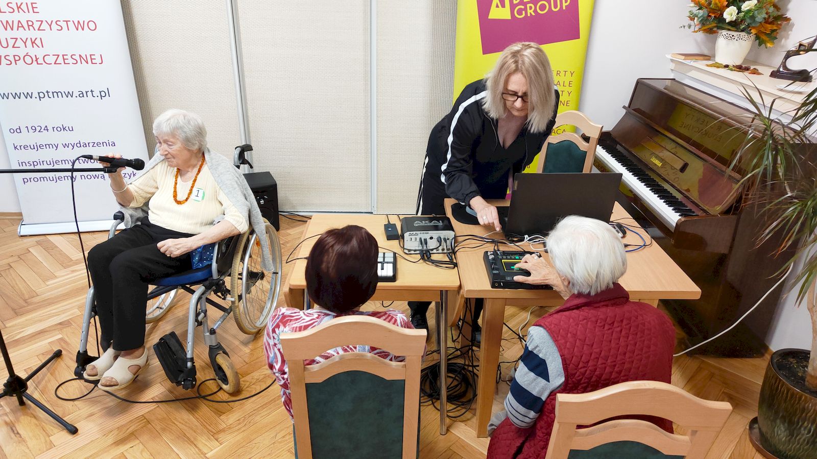 Marzena Majcher, DPS w Warszawie fot. Iza Kobylańska
