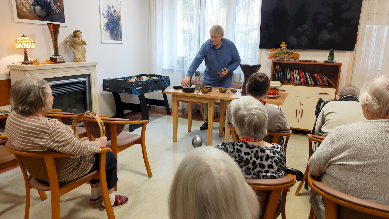 Jarosław Siwiński, DPS w Warszawie fot. Iza Kobylańska
