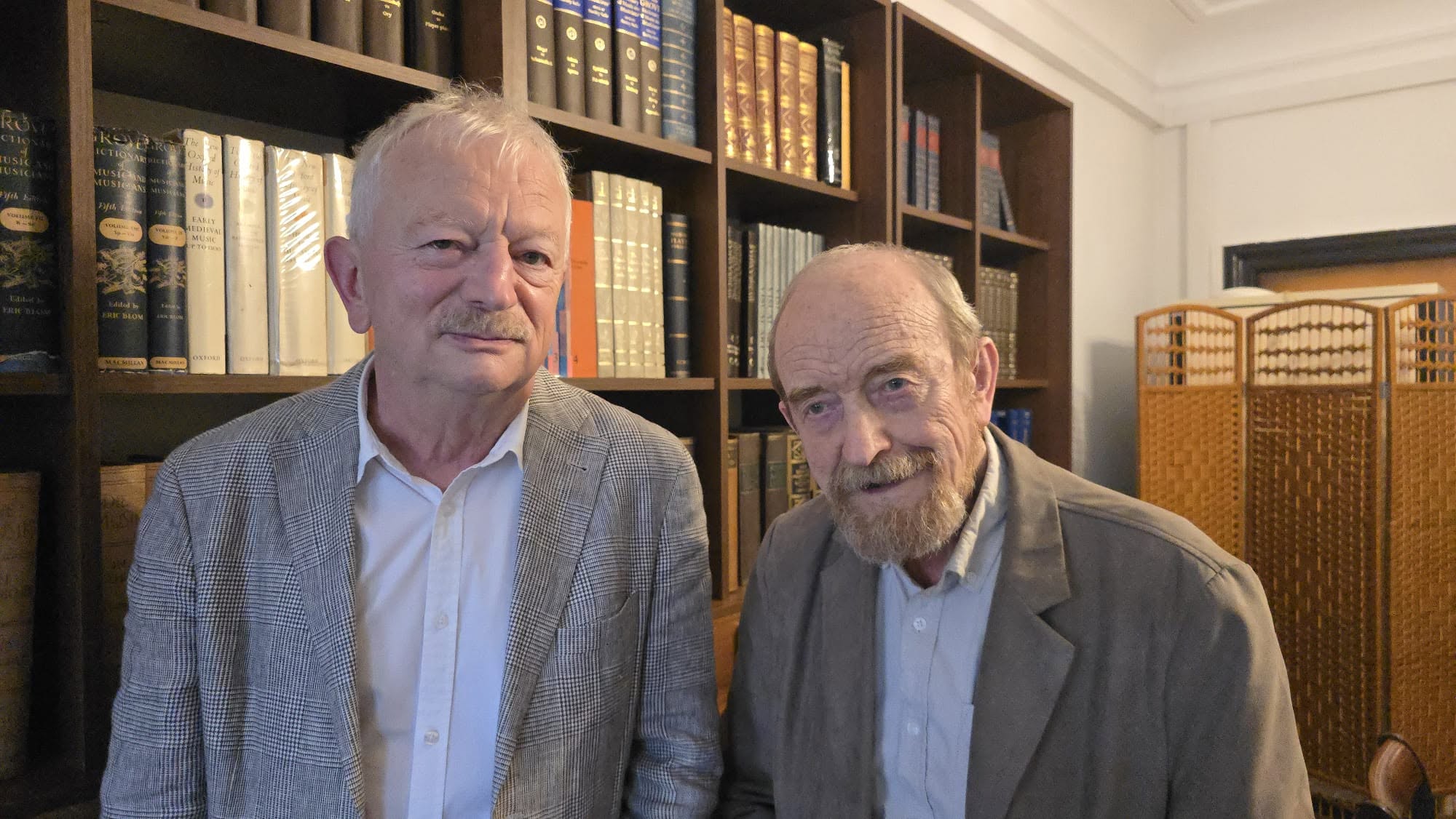 Mieczysław Kominek i Adam Sławiński